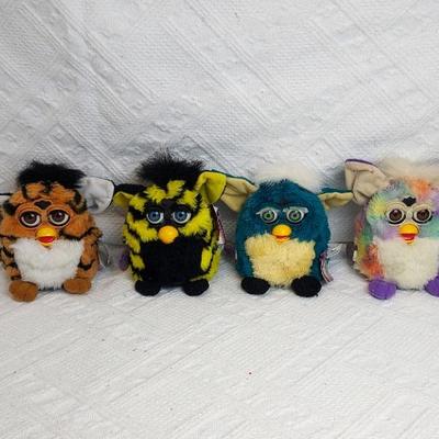 4 Vintage Furbys Assortment!