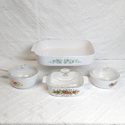 Corning Ware Casserole Dishes