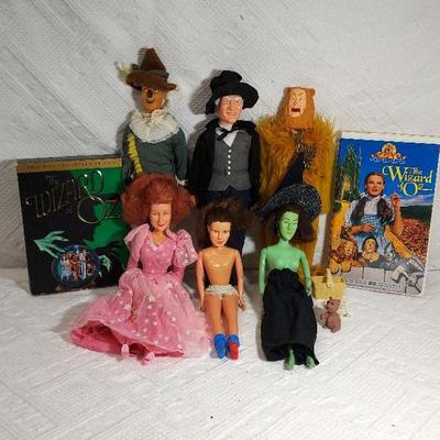 Vintage Wizard Of OZ Dolls, VHS, DVD Three Disc Collectors Edition 