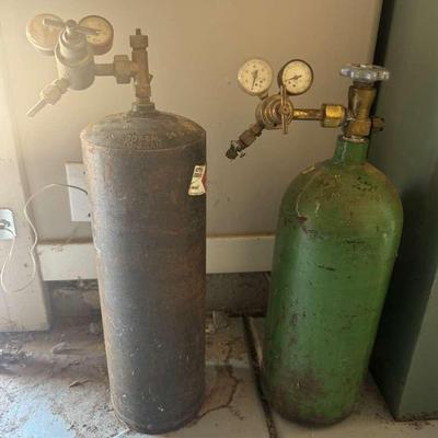 Two Oxygen Tanks