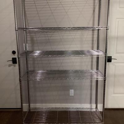 6.5 Foot X 4 Foot Metal Shelf (No Wheels)
