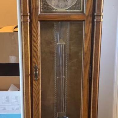 Howard Miller Bronson Oak Floor Clock 
