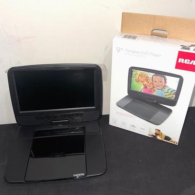 Vizio Soundbar, RCA Portable DVD Player And Desk Light 