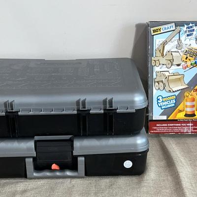 Meccano Construction Set And Boycraft Wooden Vehicles 
