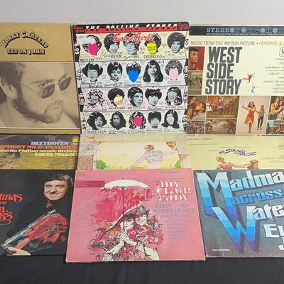 Miscellaneous Vinyl Albums Lot 2 (stones, Elton, Beethoven And More)