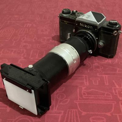 Vintage Spiratone Vario-Dulipiscope And Nikon Camera