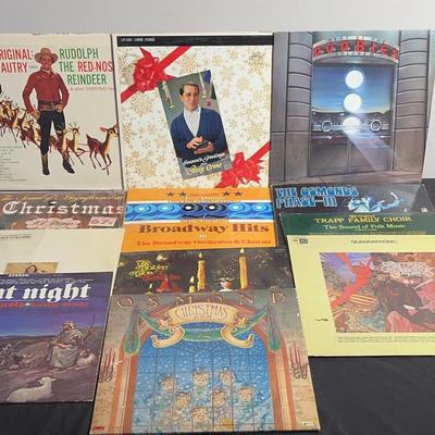 Miscellaneous Vinyl Albums Lot 3 (doobies, Christmas, Santana And More)