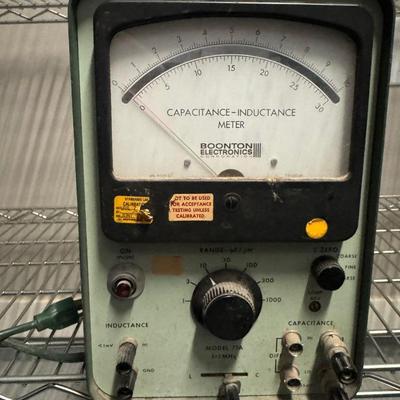 Vintage Boonton Capacitance-Inductance Meter