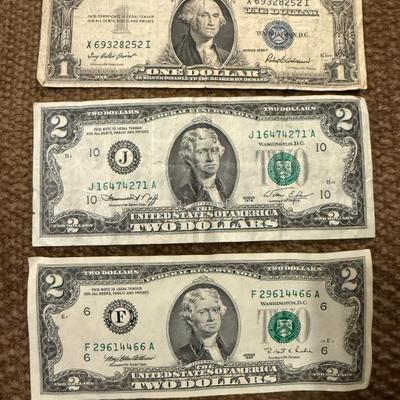 Silver certificate, 1976 2 dollar, 