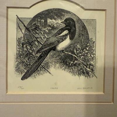Eric Bealer numbered engravings