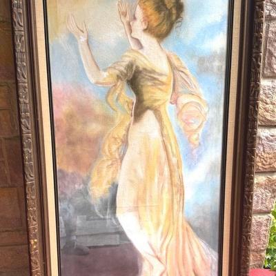 Original Pastel J. Hamilton Haines