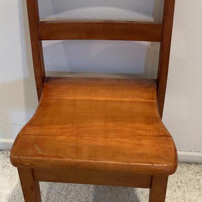 Children’s Wooden Chair 