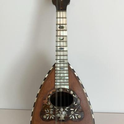 Antique 1800's Fratelli Bellini Italian Bowlback Mandolin