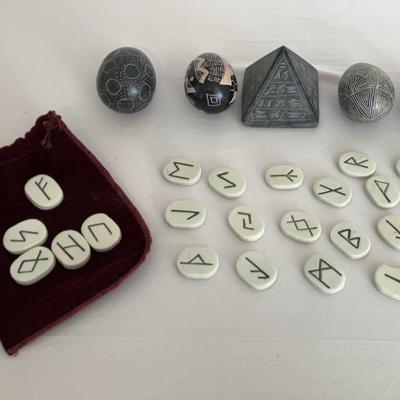 Carved Stone Assortment