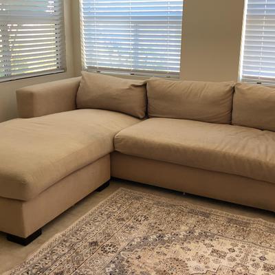 Right Arm Chaise 2 piece Sectional Sofa