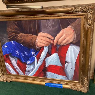 Sale Photo Thumbnail #146: Large Painting