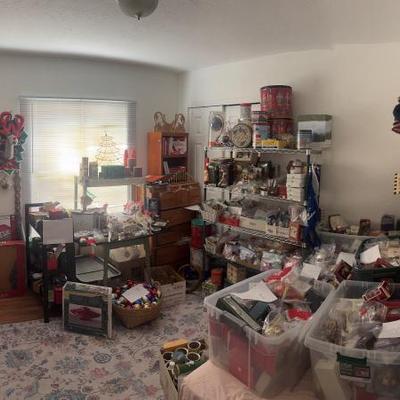 Over view of the Christmas room