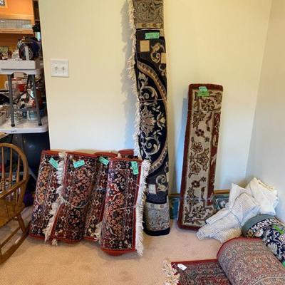 Many quality rugs