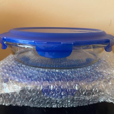 Two Large Glass Lock&Lock Food Storage Containers