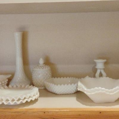 Vintage Milk Glass Collection