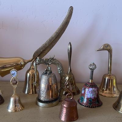 Brass and Copper Plated Bell Collection