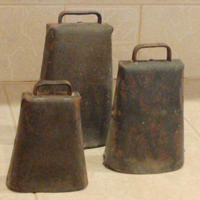 Antique Cow Bells (3)