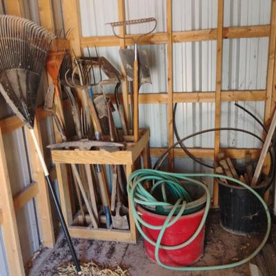 Shed Finds - Vintage and Modern Yard Tools, Tools Holder and More
