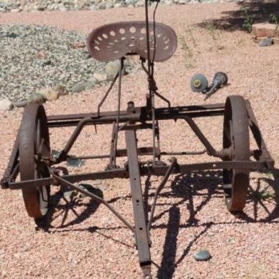 Antique Horse Drawn Riding Cultivator