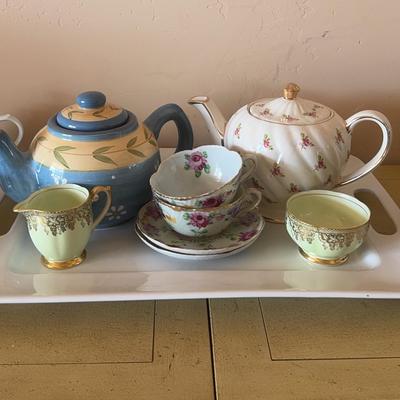 Tea Cups and Tea Pot Collection