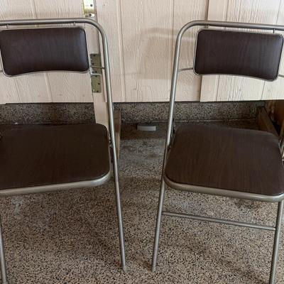 Cute Vintage Folding Chairs