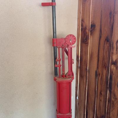 Martin And Schwartz Antique Iron Pump