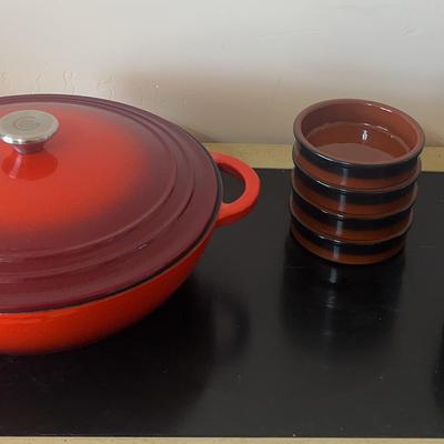 Cast-Iron & Ramekin Set