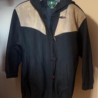 Women’s Hunt Club Wool Jacket with Hood Size Small
