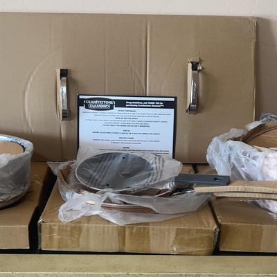 Brand New Granitestone Diamond Frying Pan Set