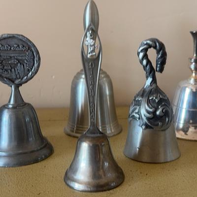 Collectible Metal Bells: Pewter, Plated and Other