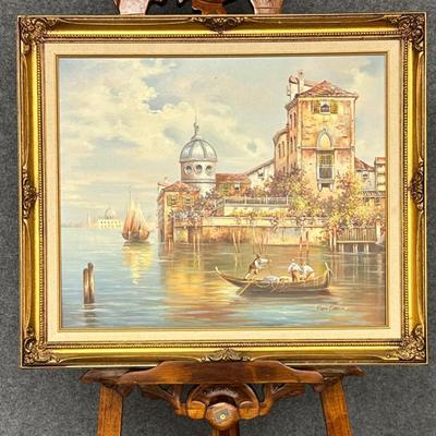 Sale Photo Thumbnail #23: Italia Oil Painting 