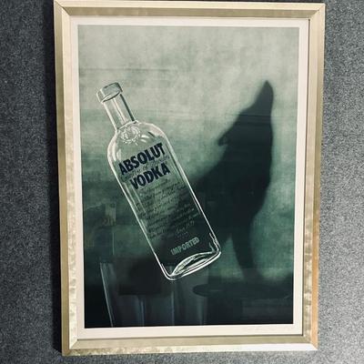 Sale Photo Thumbnail #1: Ruscha Signed Absolut Lithograph