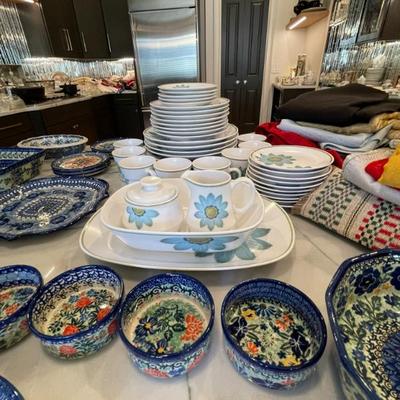Sale Photo Thumbnail #6: Polish pottery