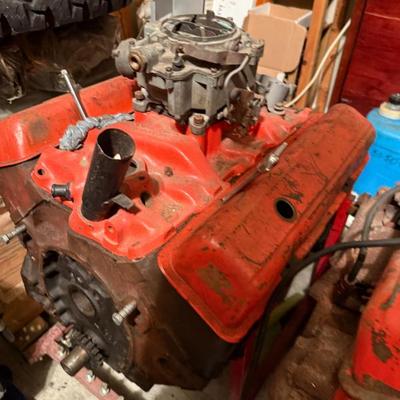 Chevy small block engine 
