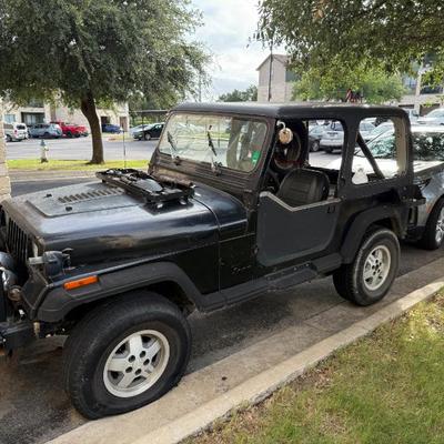 Sale Photo Thumbnail #1: 1990 Jeep Wrangler one of first
