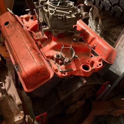 Chevy small block engine 