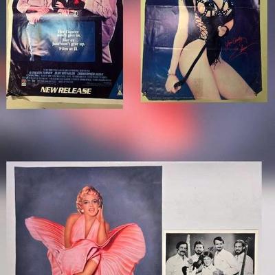 1980s Posters "Marilyn Monroe" & More