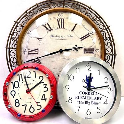 “Sterling & Noble” and Decorative Clocks 