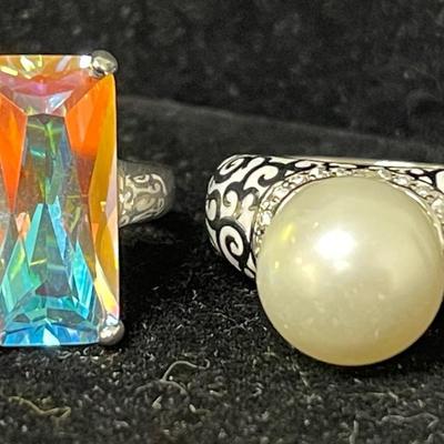 Sterling Silver Statement Rings 