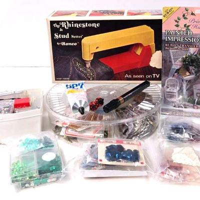 "Romco" The Rhinestone and Stud Setter & More