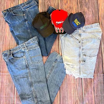 Vintage “Levi’s” Shorts, Jeans & Hats!