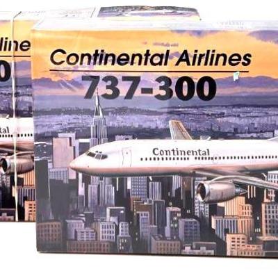 "Minicraft" Continental Airlines 737-300 Models 