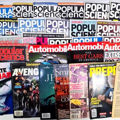 Large Assortment of "Popular Science" & Others