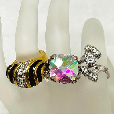 18KGE Vintage Statement Rings #1