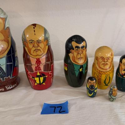 Boris Yeelen Stacking Russian Dolls